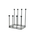 From The Anvil Home & Garden Matt Black / Boot Racks From The Anvil - Matt Black Four Pair Boot Rack