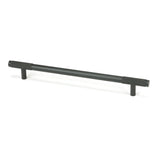 From The Anvil Cabinet Hardware Matt Black / Cabinet Pull Handles / Large From The Anvil - Matt Black Half Brompton Pull Handle - Large