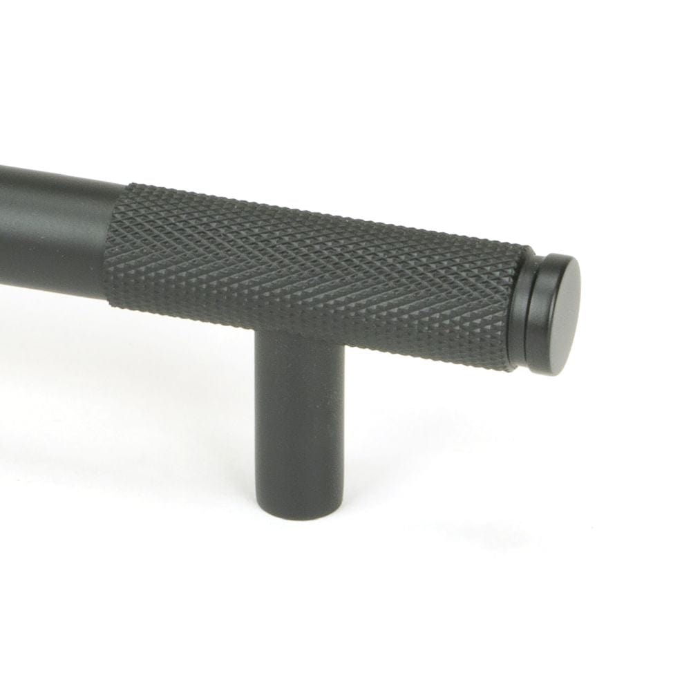 From The Anvil Cabinet Hardware Matt Black / Cabinet Pull Handles / Small From The Anvil - Matt Black Half Brompton Pull Handle - Small