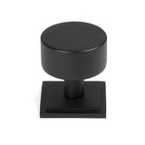 From The Anvil Cabinet Hardware Matt Black / Cabinet Knobs / 32mm Dia. From The Anvil - Matt Black Kelso Cabinet Knob - 32mm (Square)