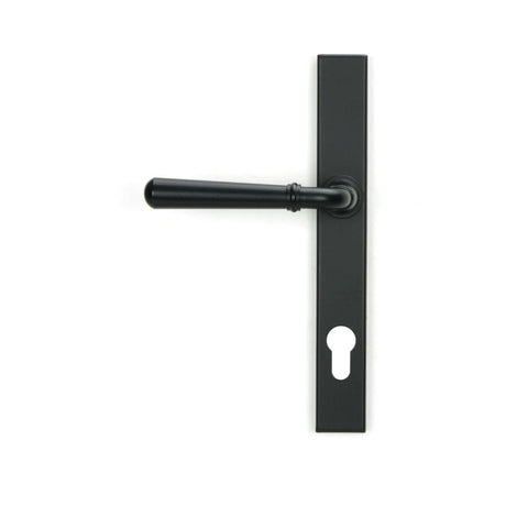 From The Anvil Door Furniture Matt Black / Multi Point Lock Set / 92mm c/c From The Anvil - Matt Black Newbury Slimline Lever Espag. Lock Set
