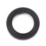 From The Anvil Door Furniture Matt Black / Euro Profile Escutcheons From The Anvil - Matt Black Round Euro Escutcheon (Beehive)