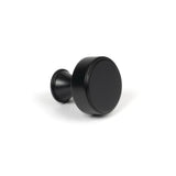 From The Anvil Cabinet Hardware Matt Black / Cabinet Knobs / 25mm Dia. From The Anvil - Matt Black Scully Cabinet Knob - 25mm
