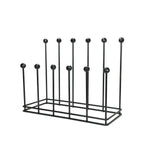 From The Anvil Home & Garden Matt Black / Boot Racks From The Anvil - Matt Black Six Pair Boot Rack
