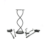 From The Anvil Home & Garden Matt Black / Companion Sets From The Anvil - Matt Black Spiral Companion Set - Avon Tools