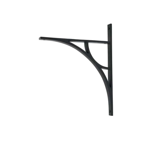 From The Anvil Accessories Matt Black / Shelf Brackets / 314 x 250mm From The Anvil - Matt Black Tyne Shelf Bracket (314mm x 250mm)