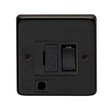 From The Anvil Electrical Matt Black / 13 Amp Switched Fuse From The Anvil - MB 13 Amp Switched Fuse + Flex