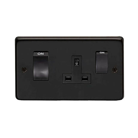 From The Anvil Electrical Matt Black / 45 Amp Switch & Socket From The Anvil - MB 45 Amp Switch & Socket