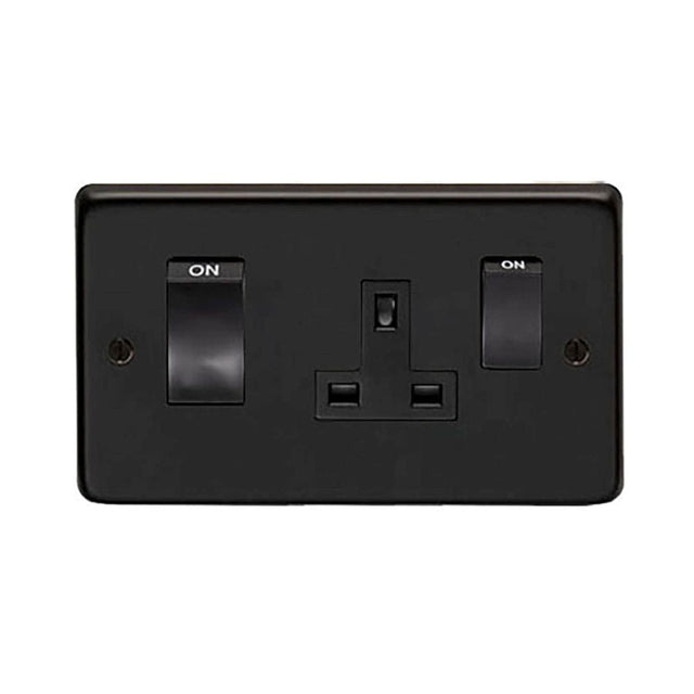 From The Anvil Electrical Matt Black / 45 Amp Switch & Socket From The Anvil - MB 45 Amp Switch & Socket