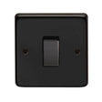From The Anvil Electrical Matt Black / Single 10 Amp Switch From The Anvil - MB Single 10 Amp Switch