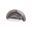 From The Anvil Cabinet Hardware Natural Smooth / Cabinet Cup Pulls From The Anvil - Natural Smooth 3" Flower Drawer Pull
