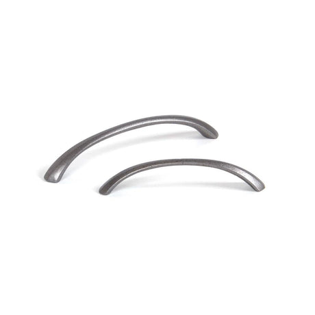 From The Anvil Cabinet Hardware Natural Smooth / Cabinet Pull Handles From The Anvil - Natural Smooth 7" Shell Pull Handle