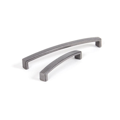 From The Anvil Cabinet Hardware Natural Smooth / Cabinet Pull Handles From The Anvil - Natural Smooth 8Ãƒâ€šÃ‚Â¼" Ribbed Pull Handle