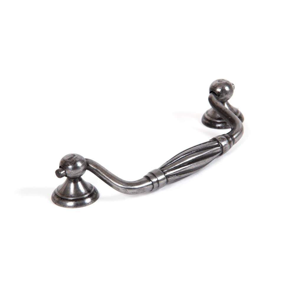 From The Anvil Cabinet Hardware Natural Smooth / Cabinet Drop Pulls From The Anvil - Natural Smooth Drop Handle