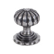 From The Anvil Cabinet Hardware Natural Smooth / Cabinet Knobs / Large From The Anvil - Natural Smooth Flower Cabinet Knob - Large