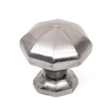 From The Anvil Cabinet Hardware Natural Smooth / Cabinet Knobs / Large From The Anvil - Natural Smooth Octagonal Cabinet Knob - Large