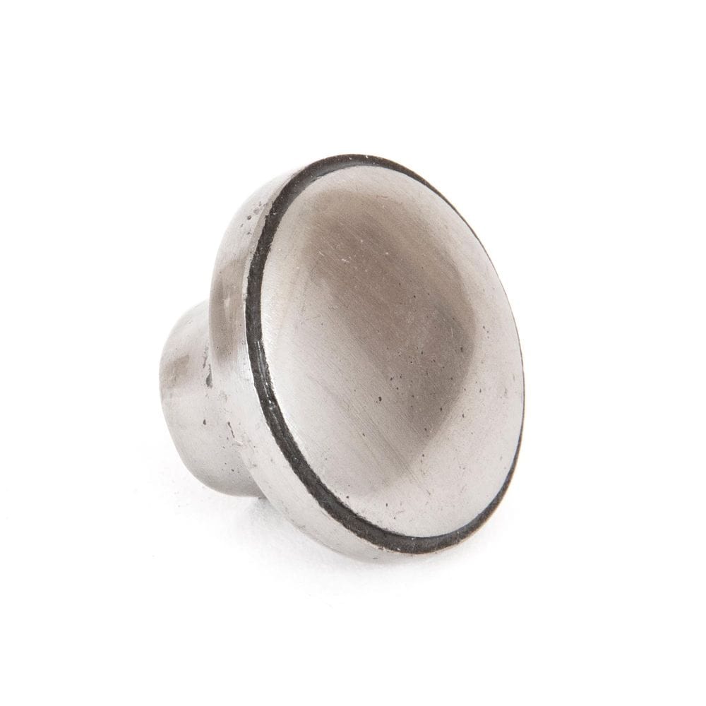 From The Anvil Cabinet Hardware Natural Smooth / Cabinet Knobs From The Anvil - Natural Smooth Ribbed Cabinet Knob