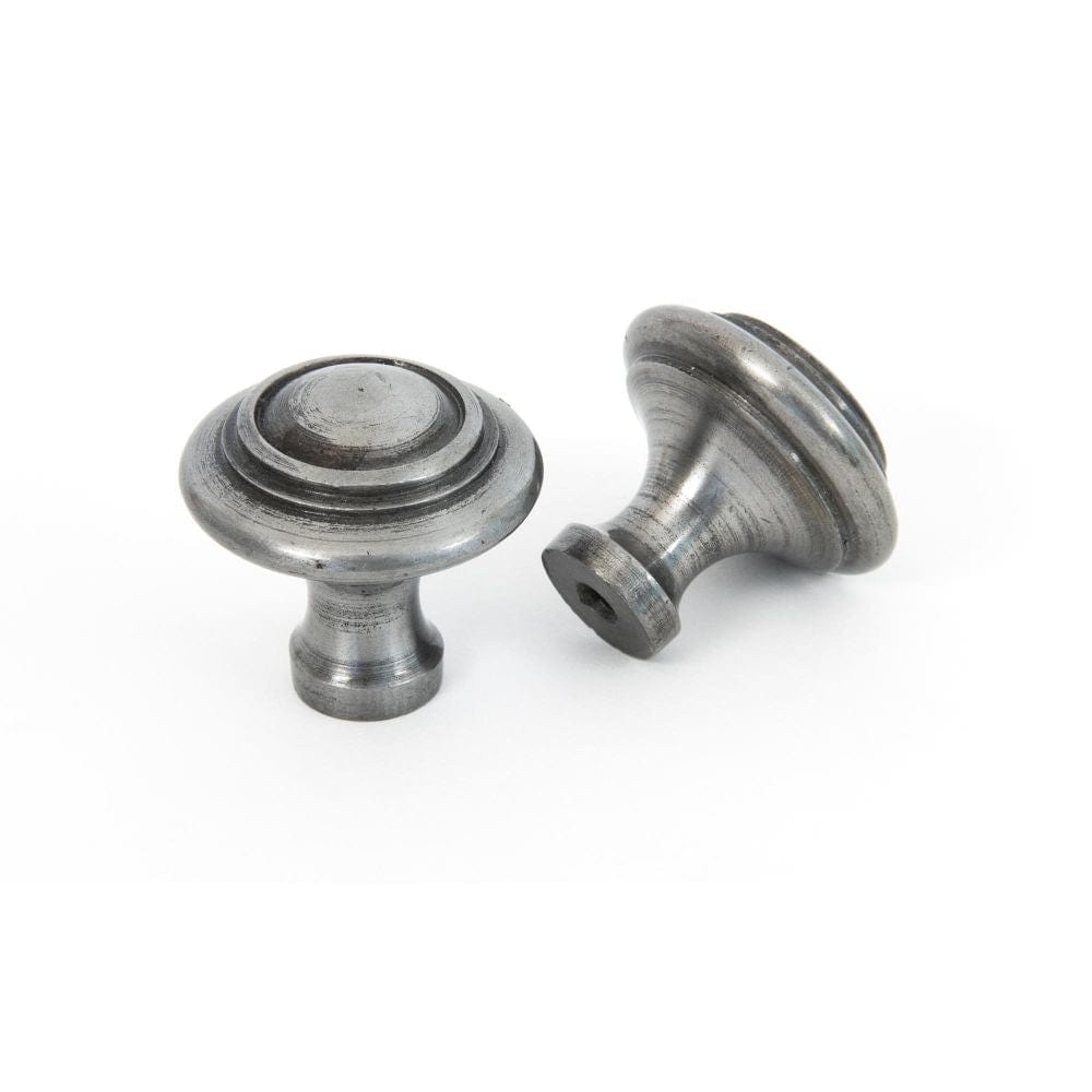 From The Anvil Cabinet Hardware Natural Smooth / Cabinet Knobs / Large From The Anvil - Natural Smooth Ringed Cabinet Knob - Large