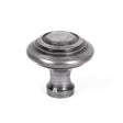 From The Anvil Cabinet Hardware Natural Smooth / Cabinet Knobs / Large From The Anvil - Natural Smooth Ringed Cabinet Knob - Large