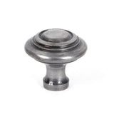 From The Anvil Cabinet Hardware Natural Smooth / Cabinet Knobs / Large From The Anvil - Natural Smooth Ringed Cabinet Knob - Large