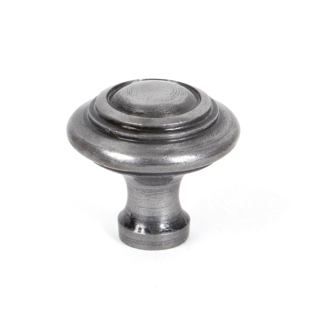 From The Anvil Cabinet Hardware Natural Smooth / Cabinet Knobs / Large From The Anvil - Natural Smooth Ringed Cabinet Knob - Large