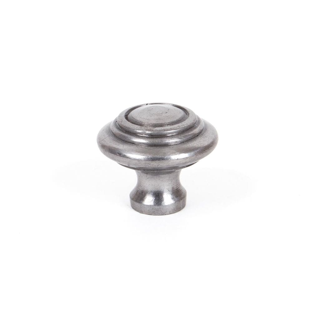 From The Anvil Cabinet Hardware Natural Smooth / Cabinet Knobs / Small From The Anvil - Natural Smooth Ringed Cabinet Knob - Small