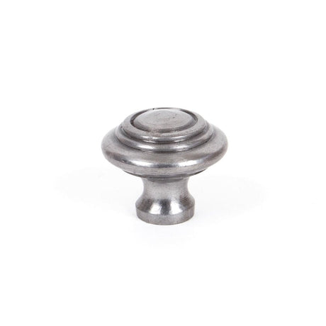 From The Anvil Cabinet Hardware Natural Smooth / Cabinet Knobs / Small From The Anvil - Natural Smooth Ringed Cabinet Knob - Small
