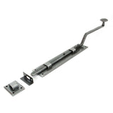 From The Anvil Accessories Pewter Patina / Straight Surface Bolts / 250mm / 10" From The Anvil - Pewter 10" French Door Bolt