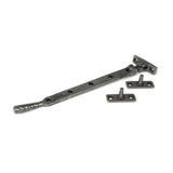 From The Anvil Window Furniture Pewter Patina / 10"/250mm From The Anvil - Pewter 10" Hammered Newbury Stay
