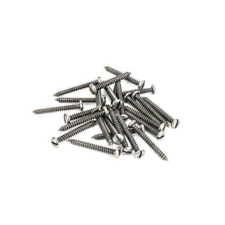 From The Anvil Accessories Pewter Patina / Fixing Packs From The Anvil - Pewter 10x1Ãƒâ€šÃ‚Â½" Round Head Screws (25)