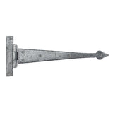 From The Anvil Hinges Pewter Patina / Tee Hinges / 12" (304mm) From The Anvil - Pewter 12" Arrow Head T Hinge (pair)
