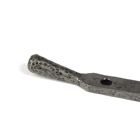 From The Anvil Window Furniture Pewter Patina / 12"/300mm From The Anvil - Pewter 12" Hammered Newbury Stay