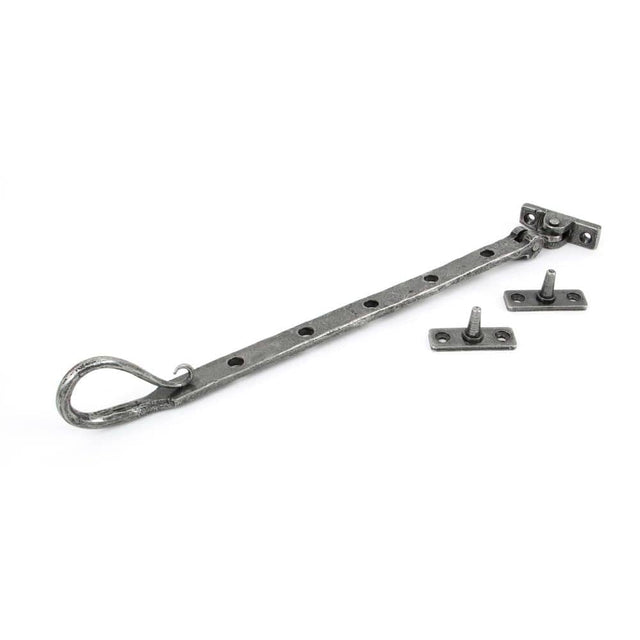 From The Anvil Window Furniture Pewter Patina / 12"/300mm From The Anvil - Pewter 12" Shepherd's Crook Stay