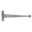 From The Anvil Hinges Pewter Patina / Tee Hinges / 15" (381mm) From The Anvil - Pewter 15" Penny End T Hinge (pair)