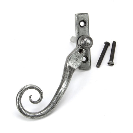 From The Anvil Window Furniture Pewter Patina / Left Hand / Yes From The Anvil - Pewter 16mm Monkeytail Espag - LH