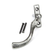 From The Anvil Window Furniture Pewter Patina / Left Hand / Yes From The Anvil - Pewter 16mm Peardrop Espag - LH
