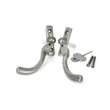 From The Anvil Window Furniture Pewter Patina / Right Hand / Yes From The Anvil - Pewter 16mm Peardrop Espag - RH
