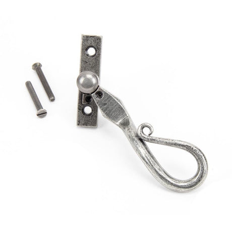 From The Anvil Window Furniture Pewter Patina / Right Hand / Yes From The Anvil - Pewter 16mm Shepherd's Crook Espag - RH