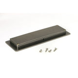 From The Anvil Door Furniture Pewter Patina / Flush Handle / Rectangular From The Anvil - Pewter 175mm Plain Rectangular Pull