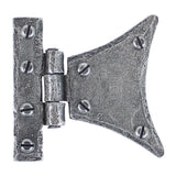 From The Anvil Hinges Pewter Patina / Butterfly Hinges / 2" (51mm) From The Anvil - Pewter 2" Half Butterfly Hinge (pair)