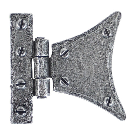 From The Anvil Hinges Pewter Patina / Butterfly Hinges / 2" (51mm) From The Anvil - Pewter 2" Half Butterfly Hinge (pair)