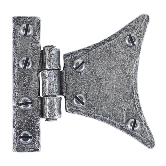 From The Anvil Hinges Pewter Patina / Butterfly Hinges / 2" (51mm) From The Anvil - Pewter 2" Half Butterfly Hinge (pair)