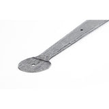 From The Anvil Hinges Pewter Patina / Tee Hinges / 22" (559mm) From The Anvil - Pewter 22" Penny End T Hinge (pair)