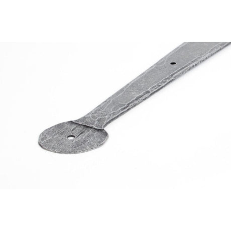 From The Anvil Hinges Pewter Patina / Tee Hinges / 22" (559mm) From The Anvil - Pewter 22" Penny End T Hinge (pair)