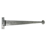 From The Anvil Hinges Pewter Patina / Tee Hinges / 22" (559mm) From The Anvil - Pewter 22" Penny End T Hinge (pair)