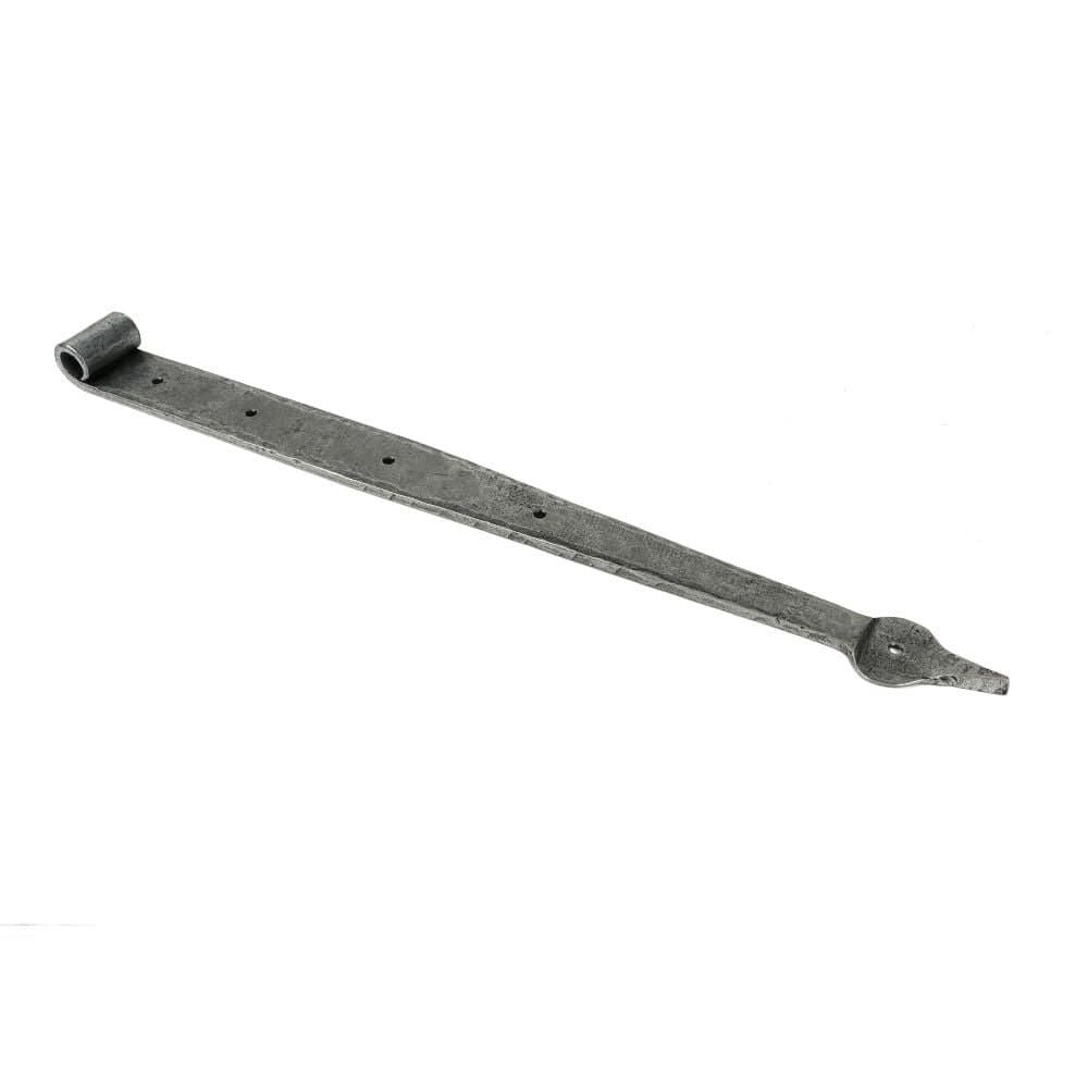 From The Anvil Hinges Pewter Patina / Hook & Band Hinges / 4" x (102mm) From The Anvil - Pewter 24" Band & Spike Hinge (Pair)