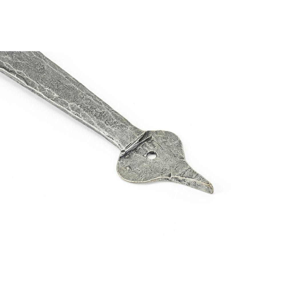 From The Anvil Hinges Pewter Patina / Hook & Band Hinges / 4" x (102mm) From The Anvil - Pewter 24" Hook & Band Hinge (pair)