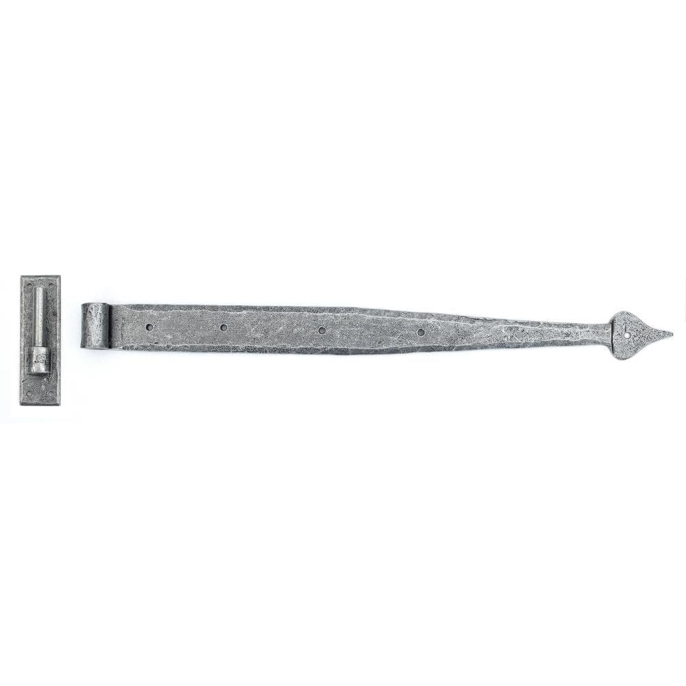 From The Anvil Hinges Pewter Patina / Hook & Band Hinges / 4" x (102mm) From The Anvil - Pewter 24" Hook & Band Hinge (pair)