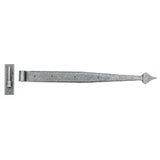 From The Anvil Hinges Pewter Patina / Hook & Band Hinges / 4" x (102mm) From The Anvil - Pewter 24" Hook & Band Hinge (pair)