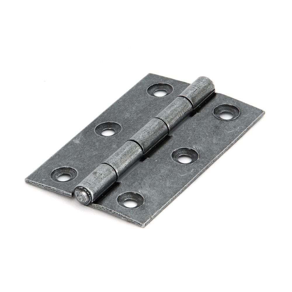 From The Anvil Hinges Pewter Patina / Butt Hinges / 3" (76mm) From The Anvil - Pewter 3" Butt Hinge (pair)